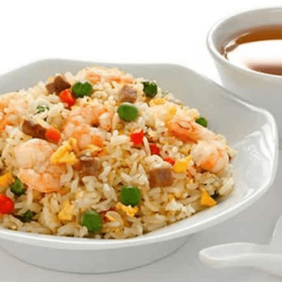 Arroz Mixto de Camarón (GRANDE) 大 虾炒饭