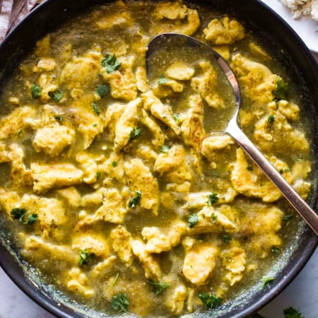 HUEVOS EN SALSA VERDE