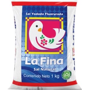 SAL DE MESA LA FINA BOLSA 1 KG