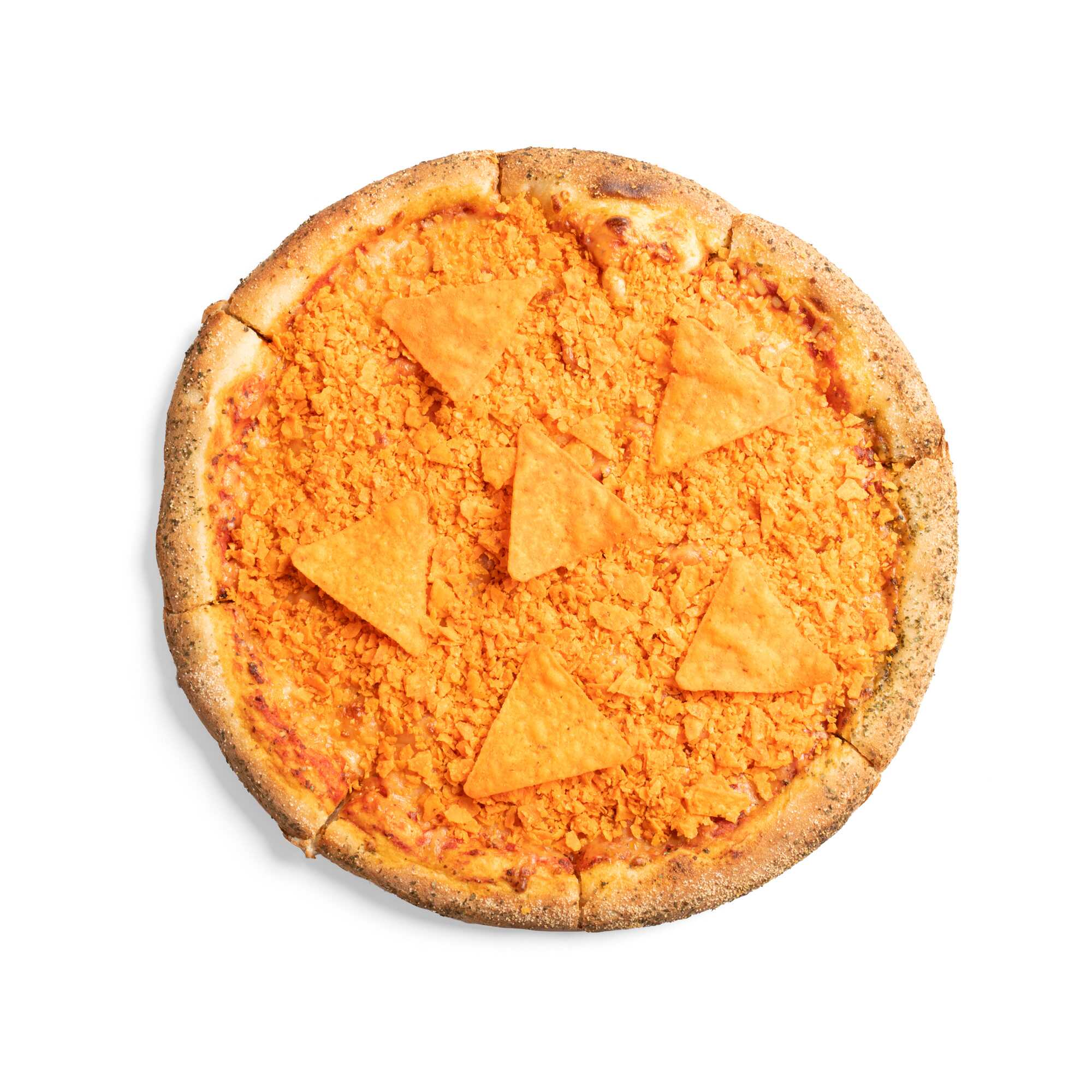 Pizza de Doritos Rojos