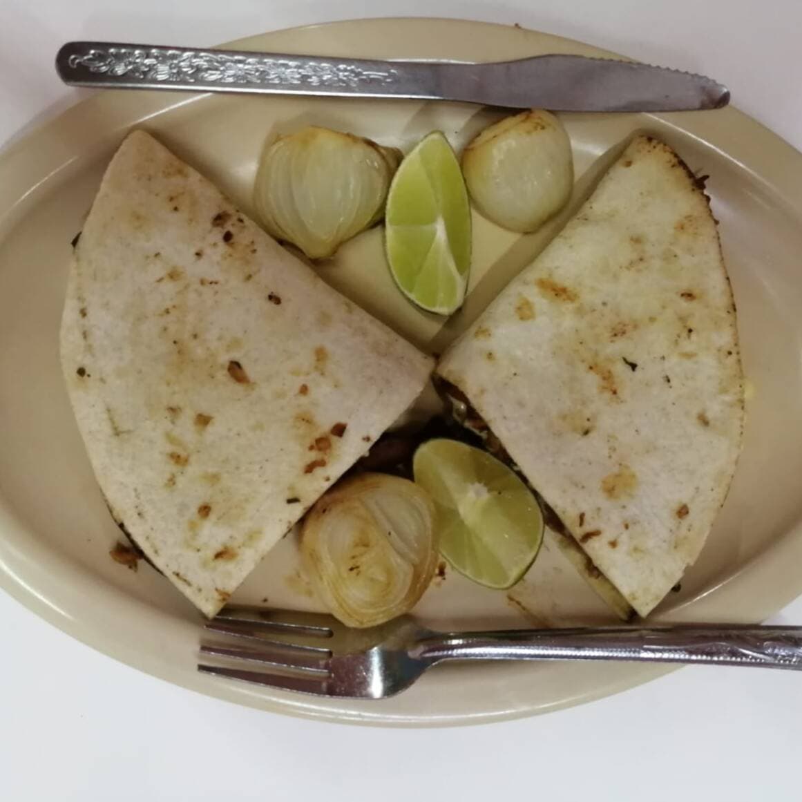 Triangulo árabe con queso