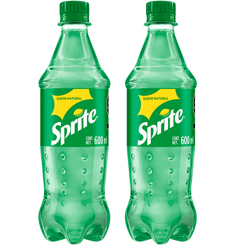 2 Sprite Lima limon 600ml NR