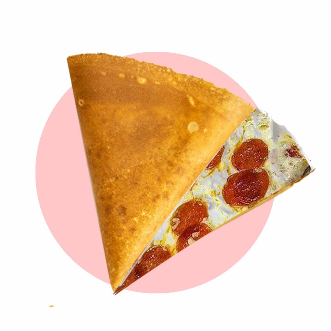 Crepa Pepperoni con Philadelphia