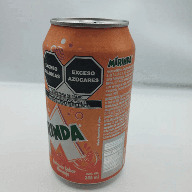 Soda De Naranja De 300 Ml.
