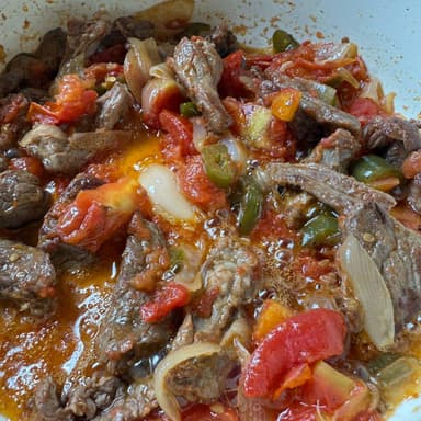 Bistec a la Mexicana