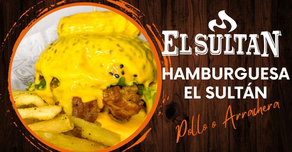 Hamburguesa de Pollo El Sultán