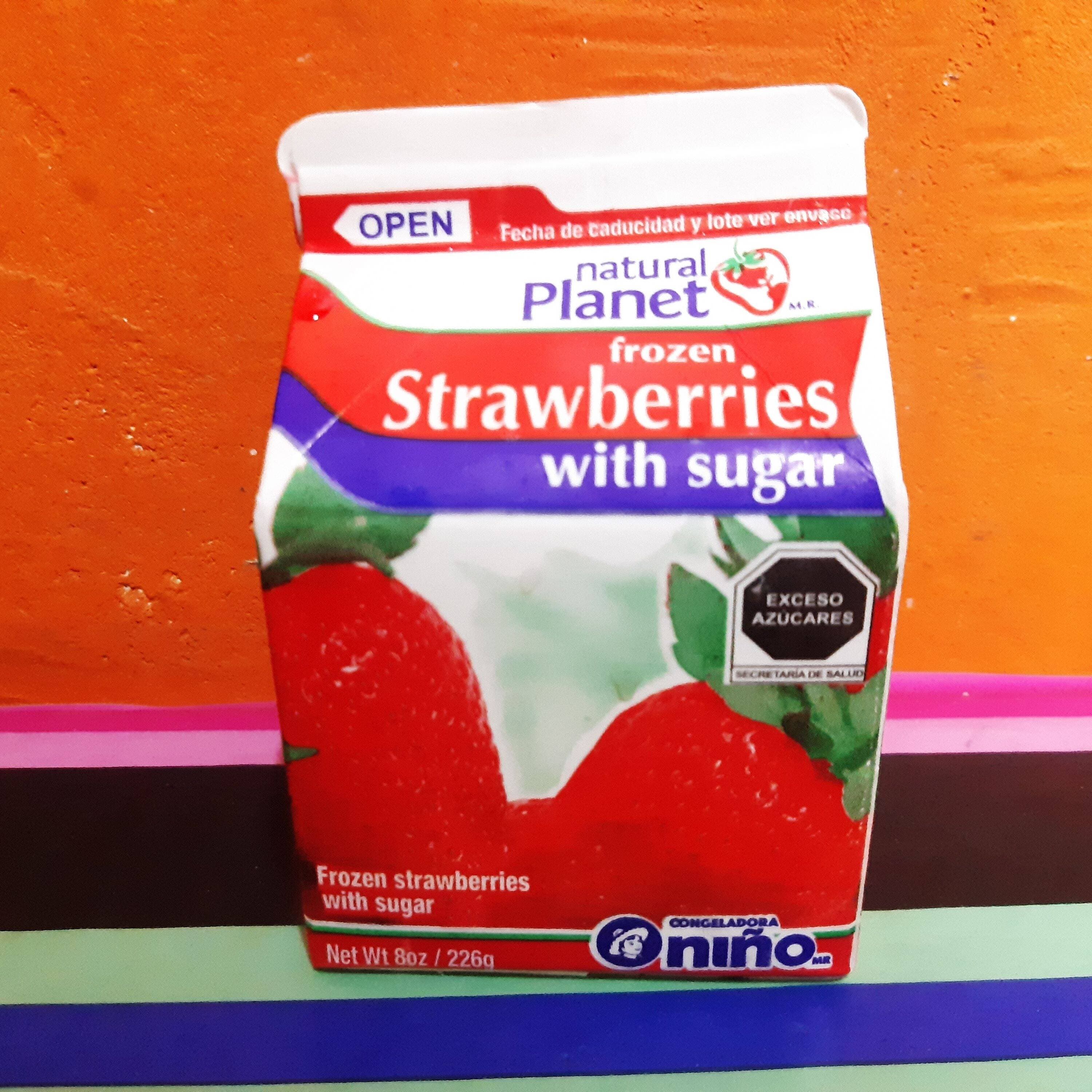Fresas con crema