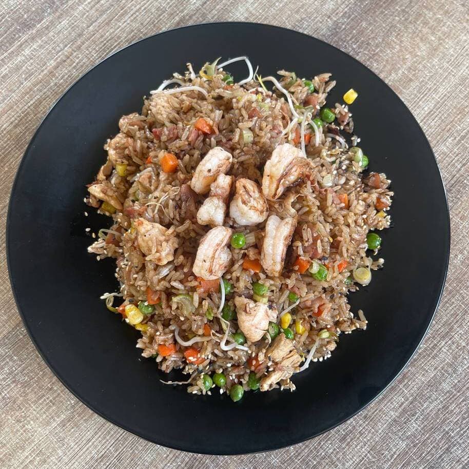 ARROZ CHINO AL WOK (3 PERSONAS)
