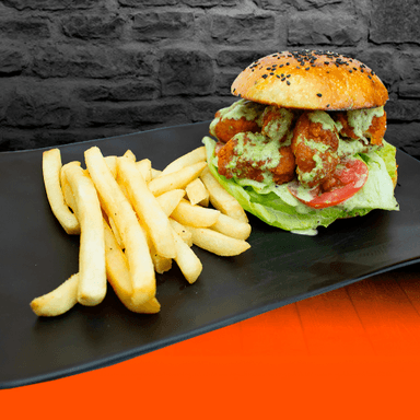Boneless Burger con Papas