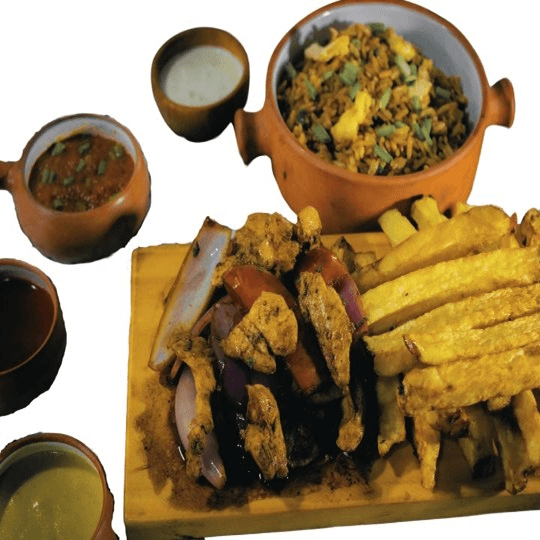 Chaufa con Lomo al Wok