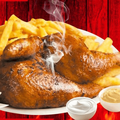 1/2 Pollo a la Brasa
