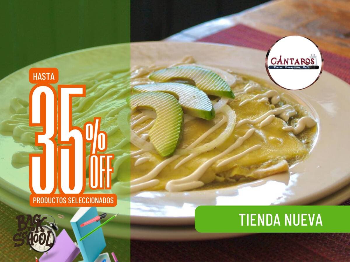 Cántaros Tortas Desayunos Café