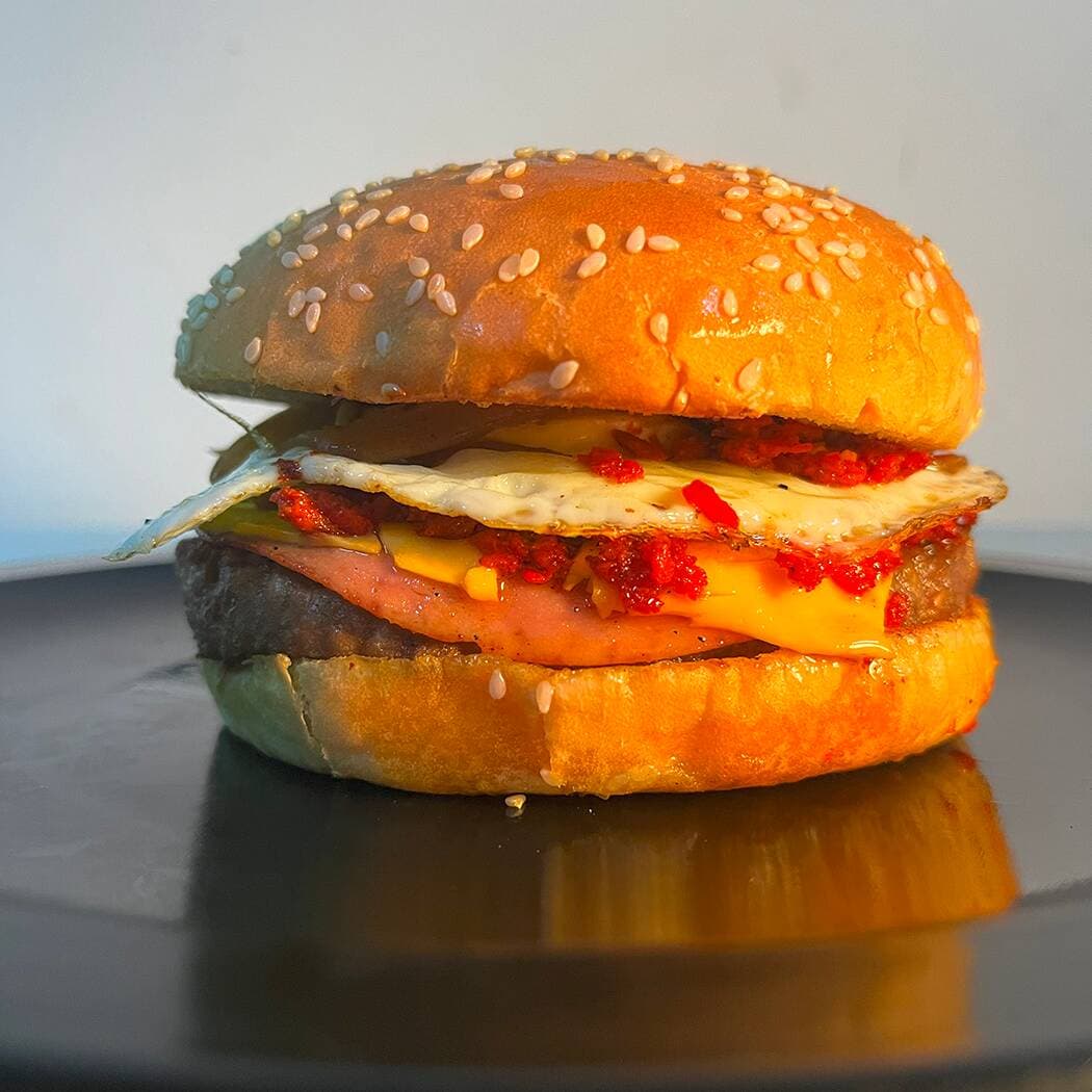 Hamburguesa  Cubana