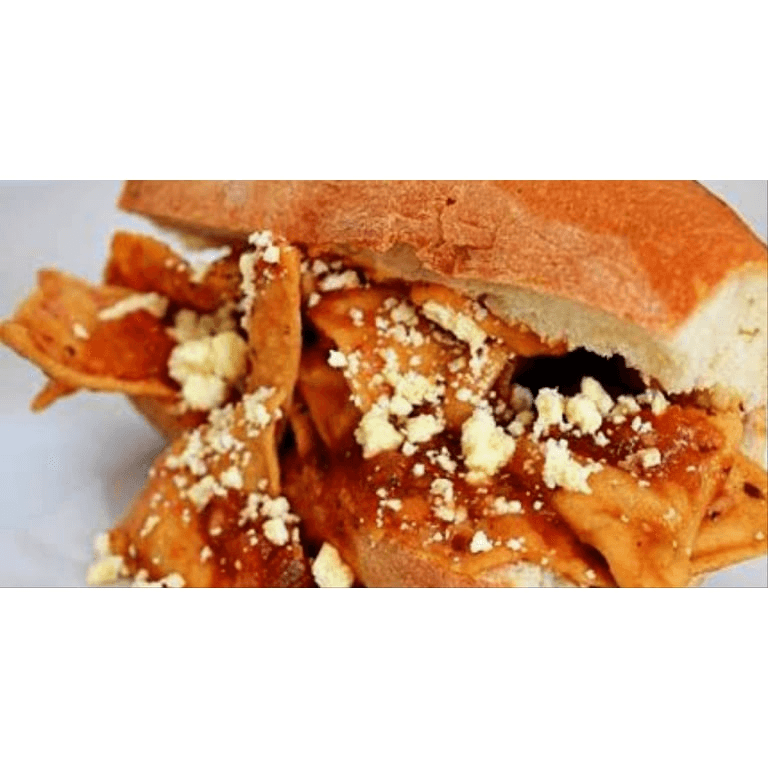 Lonche de Chilaquiles