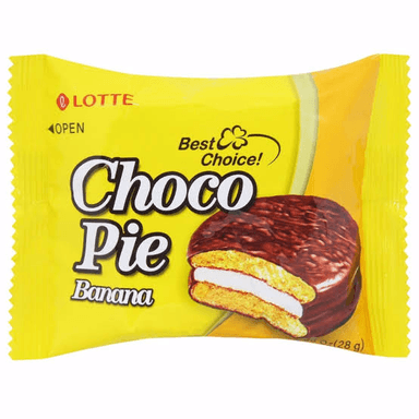 Choco Pie Lotte Banana