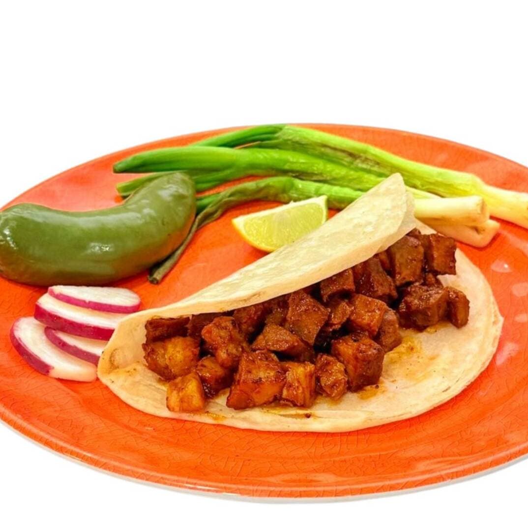 Taco de Papas con Chorizo