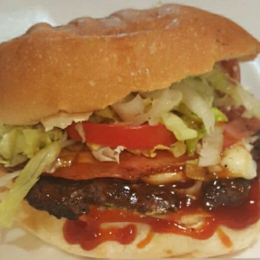 Hamburguesa bbq