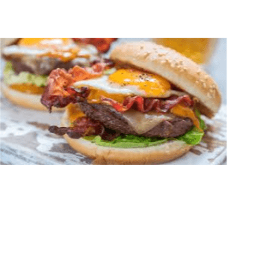 Hamburguesa Americana Jumbo con Papas