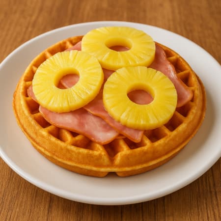 Waffle Hawaiana