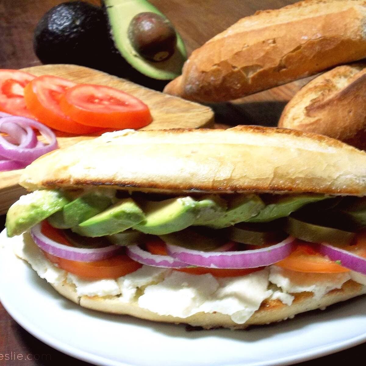 lonche aguacate
