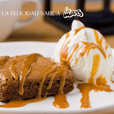 Brownie Tradicional con helado