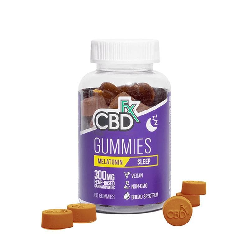 Gummies 60ct 1500mg de CBDfx Melatonin