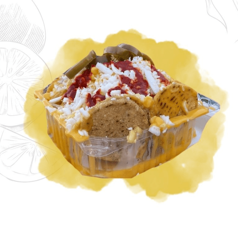 Nachos con Elote