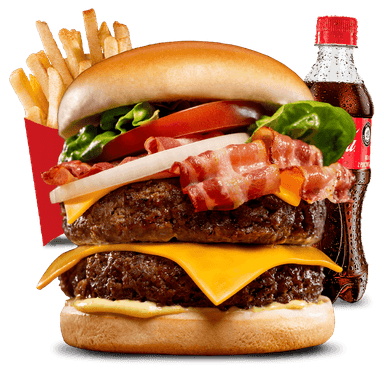 Combo Doble.Angus + Coca-Cola 400ml