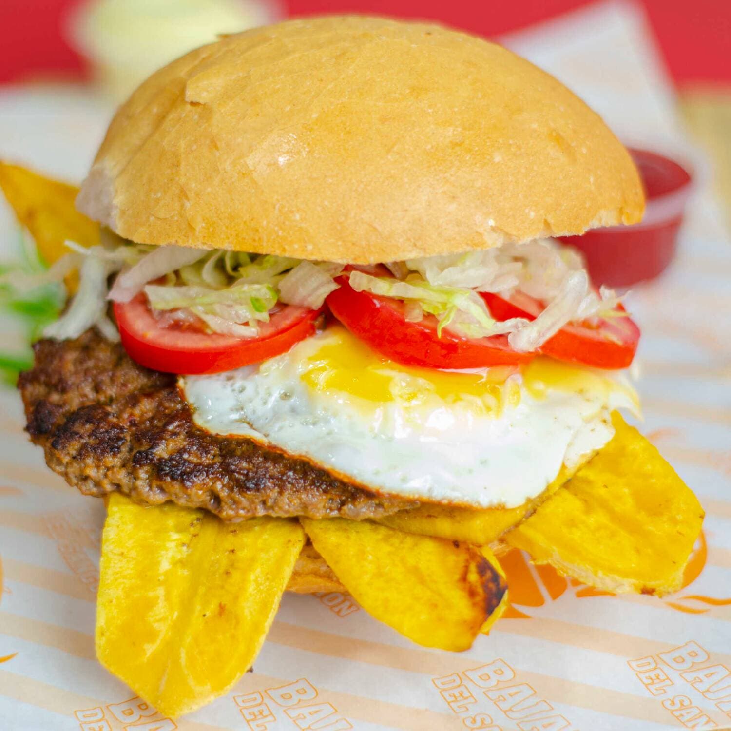 Sándwich de Hamburguesa a lo Pobre