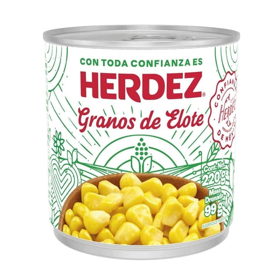 Granos de elote Herdez