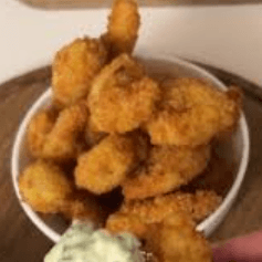 Langostinos al Panko