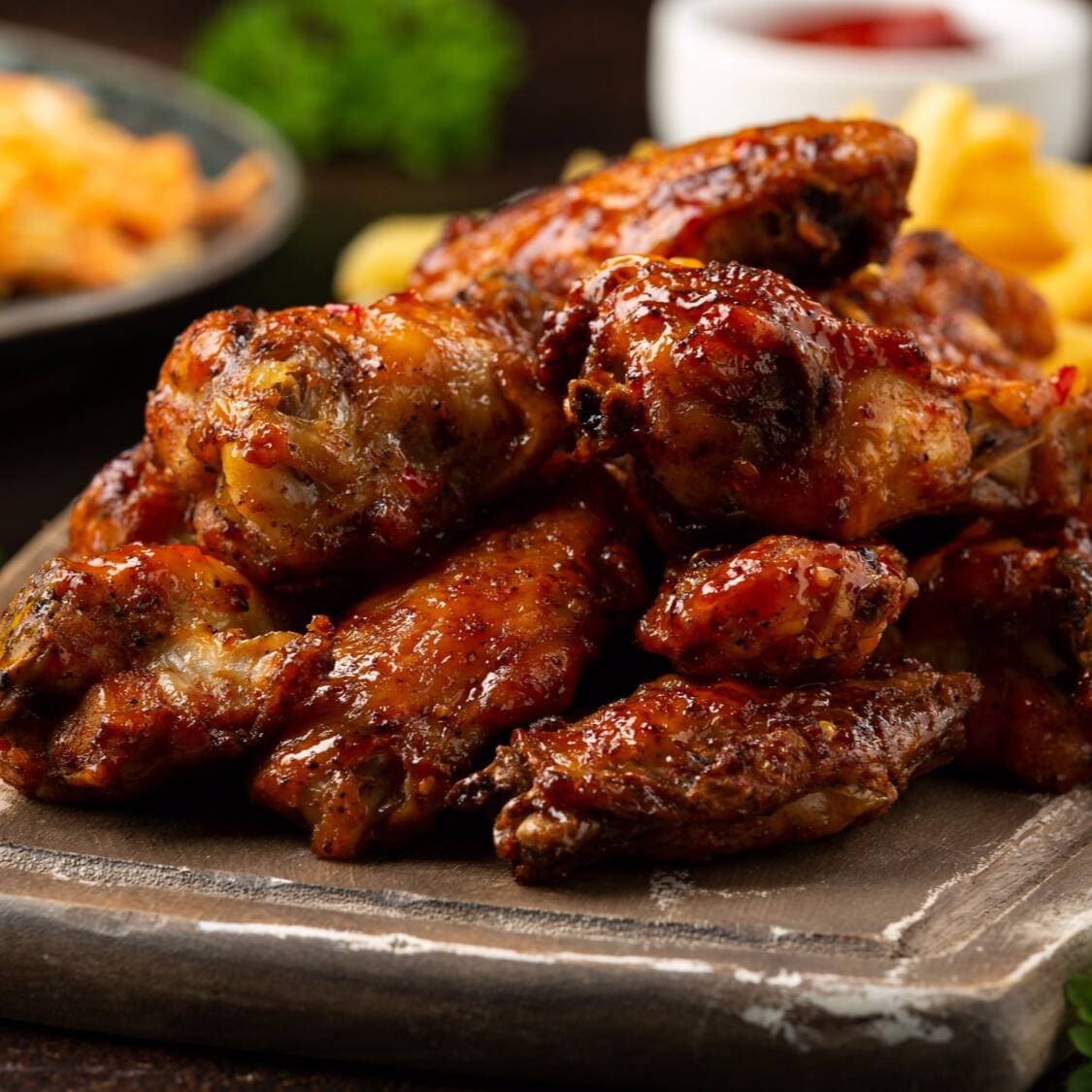 18 Alitas o Boneless + 4 piezas GRATIS