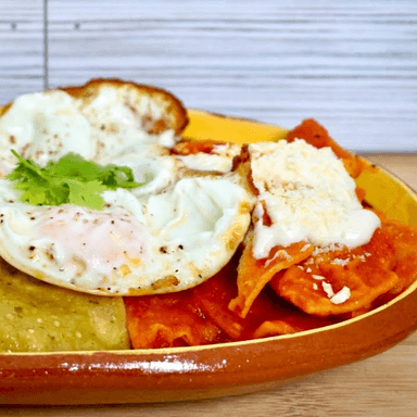 CHILAQUILES CON HUEVO