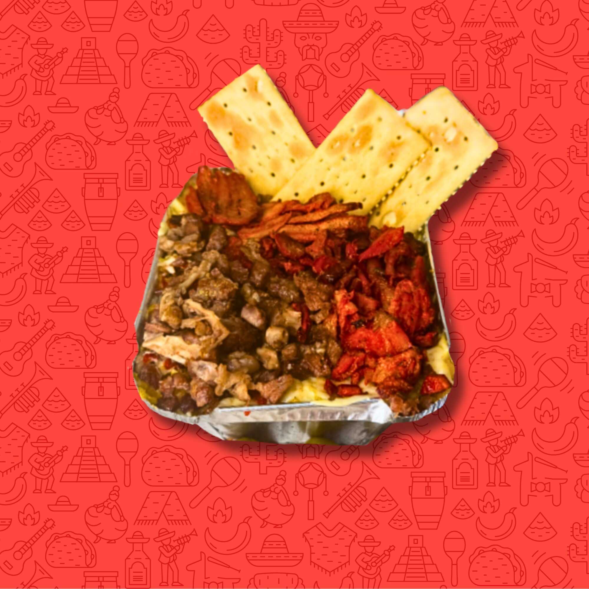Papa Asada Mixta