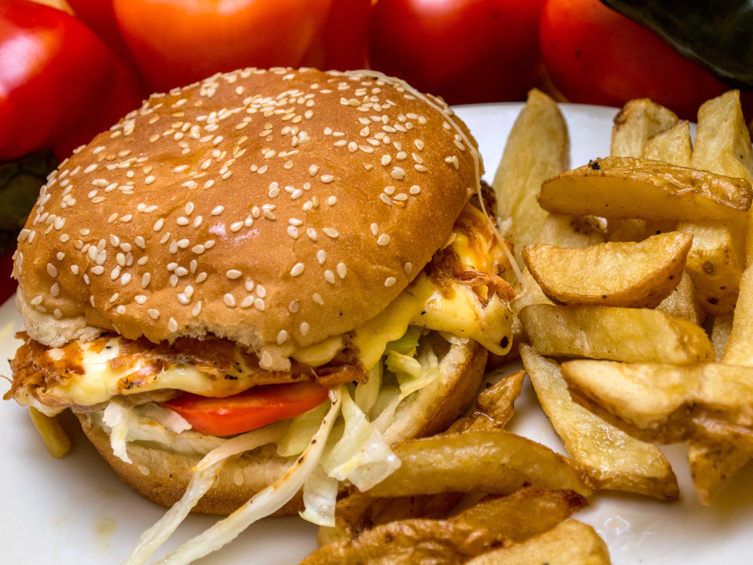 Hamburguesa de Pollo