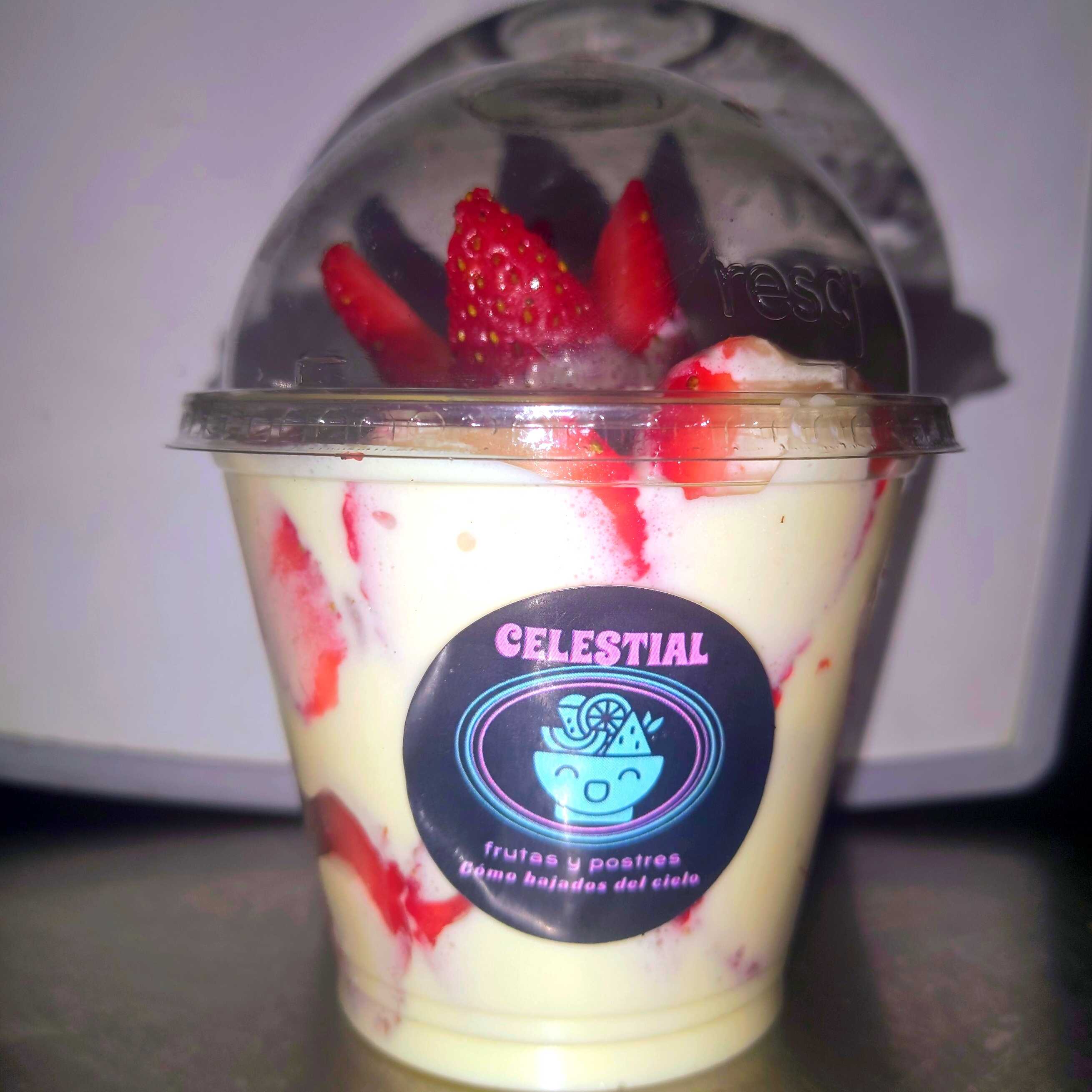 Fresas con Crema Personal