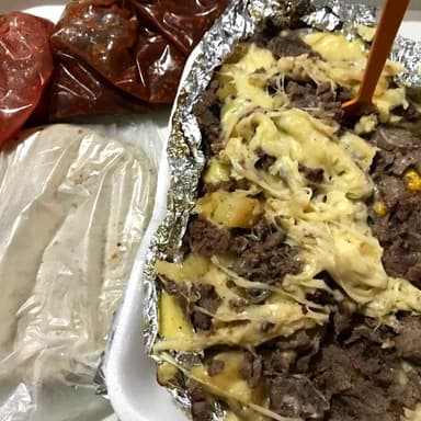 Papa Rellena con Carne