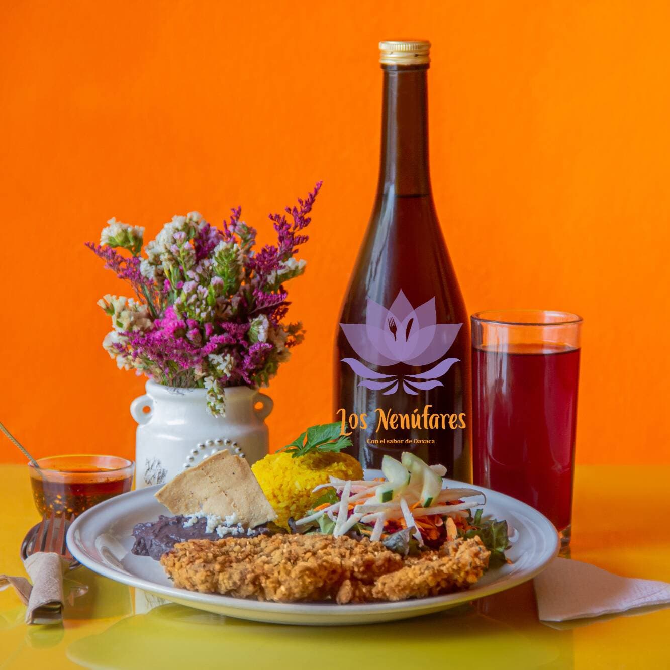 Milanesa de pollo empanizada