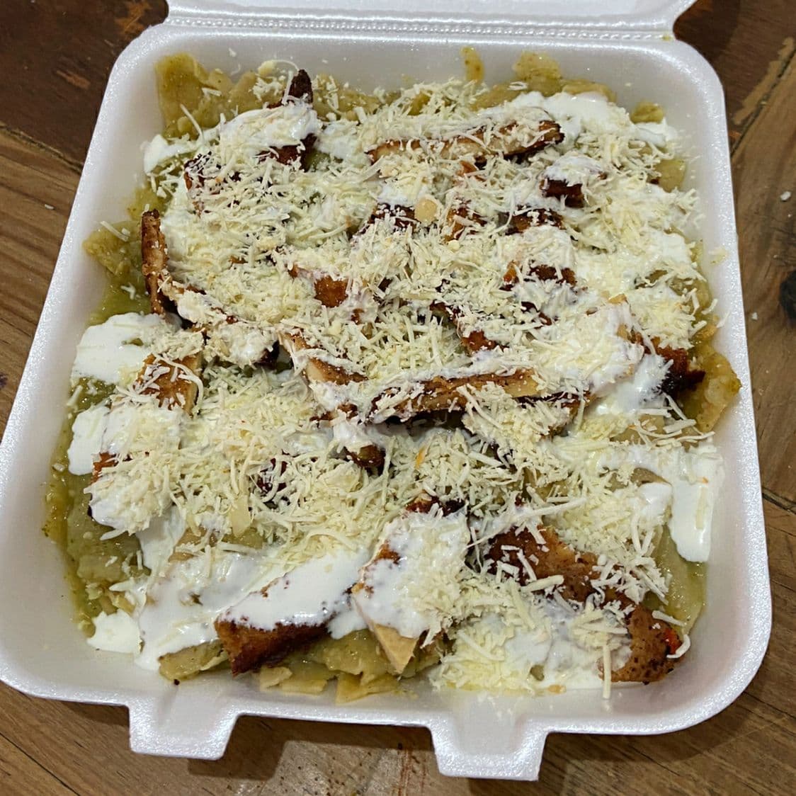 Chilaquiles Sencillos Verdes