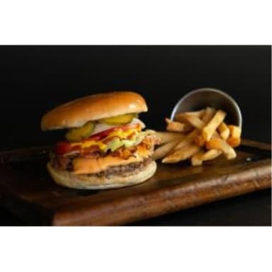 HAMBURGUESA DE RES