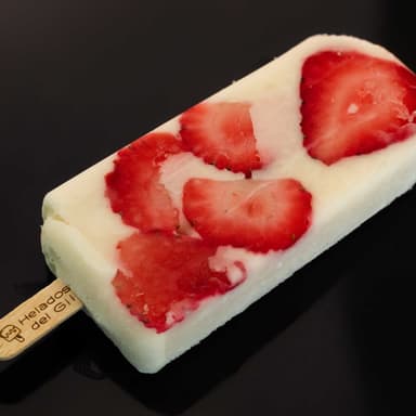 Fresas con crema Keto