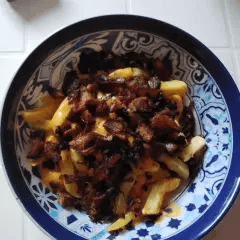 Orden de papas Especiales con Refresco
