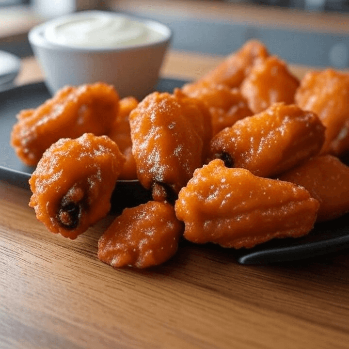 Alitas mango habanero 6 Piezas