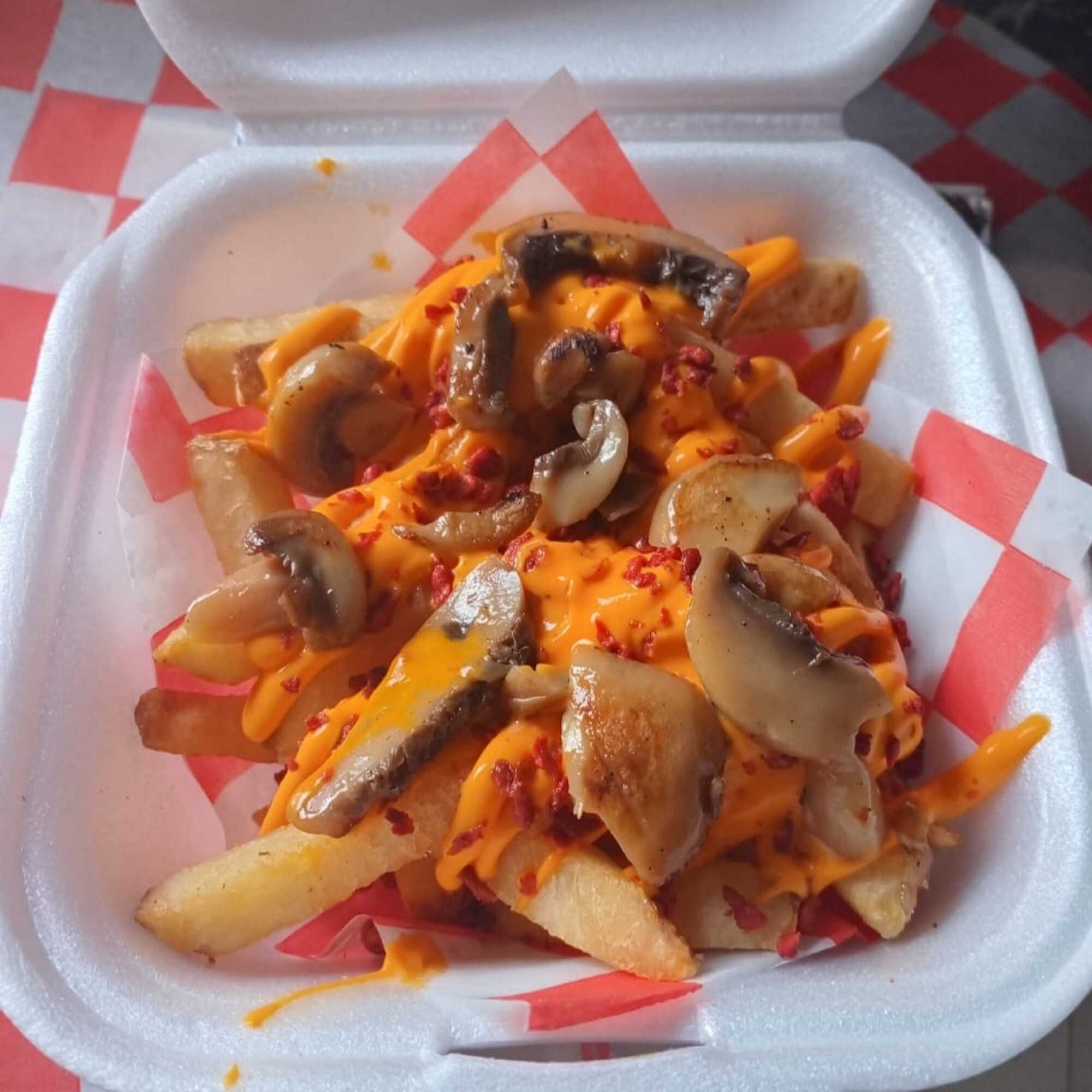 Papas con Champiñones