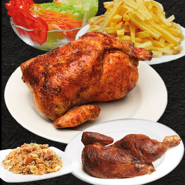 Oferta 4 - 1 Pollo + 1/2 Pollo + Chaufa+ PEPSI 1.5