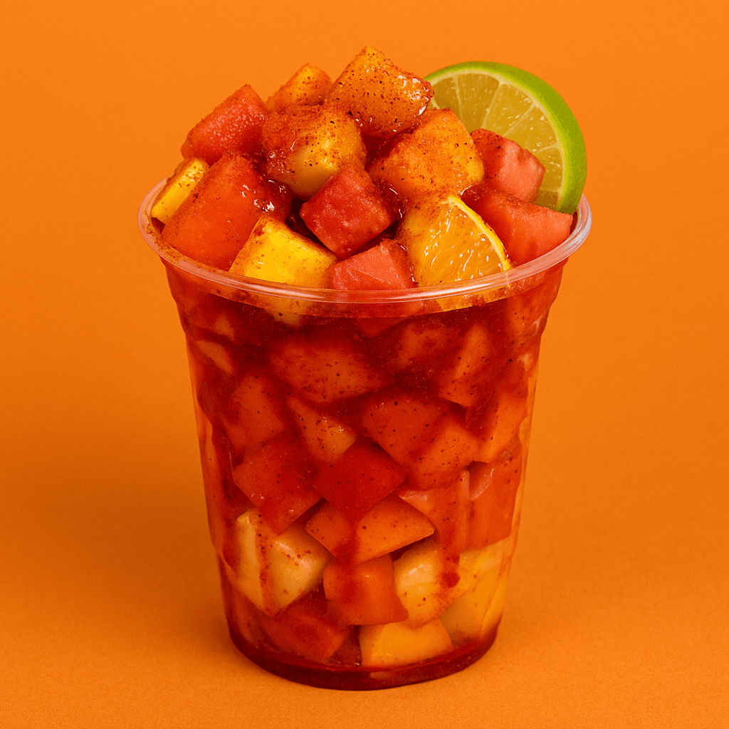 Coctel Frutas Temporada c/ Chile, Limón o Chamoy