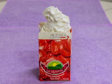 Fresas con Crema
