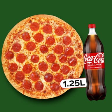 Econo-Pack 8 rebanadas y coca 1 lt