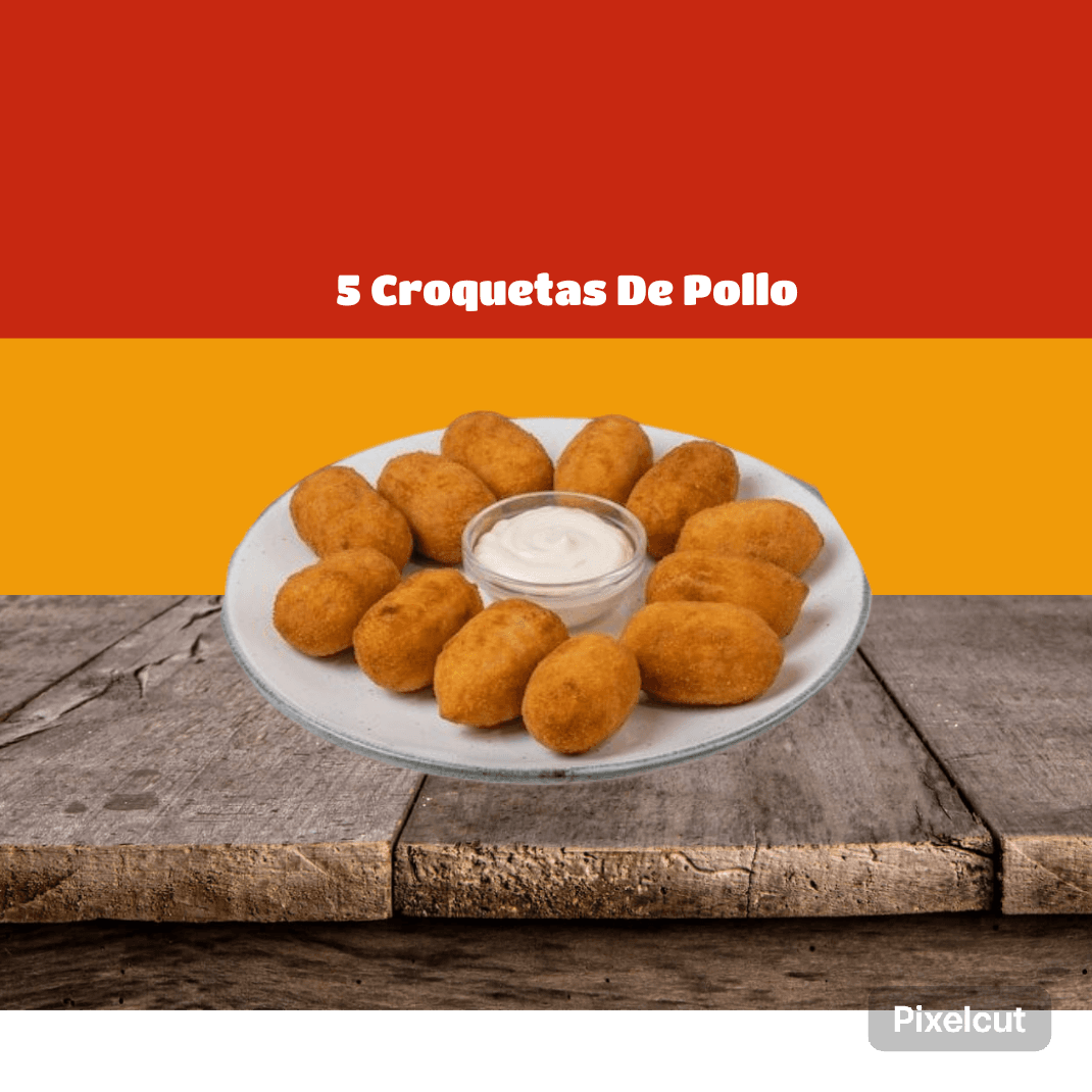 5 croquetas de pollo