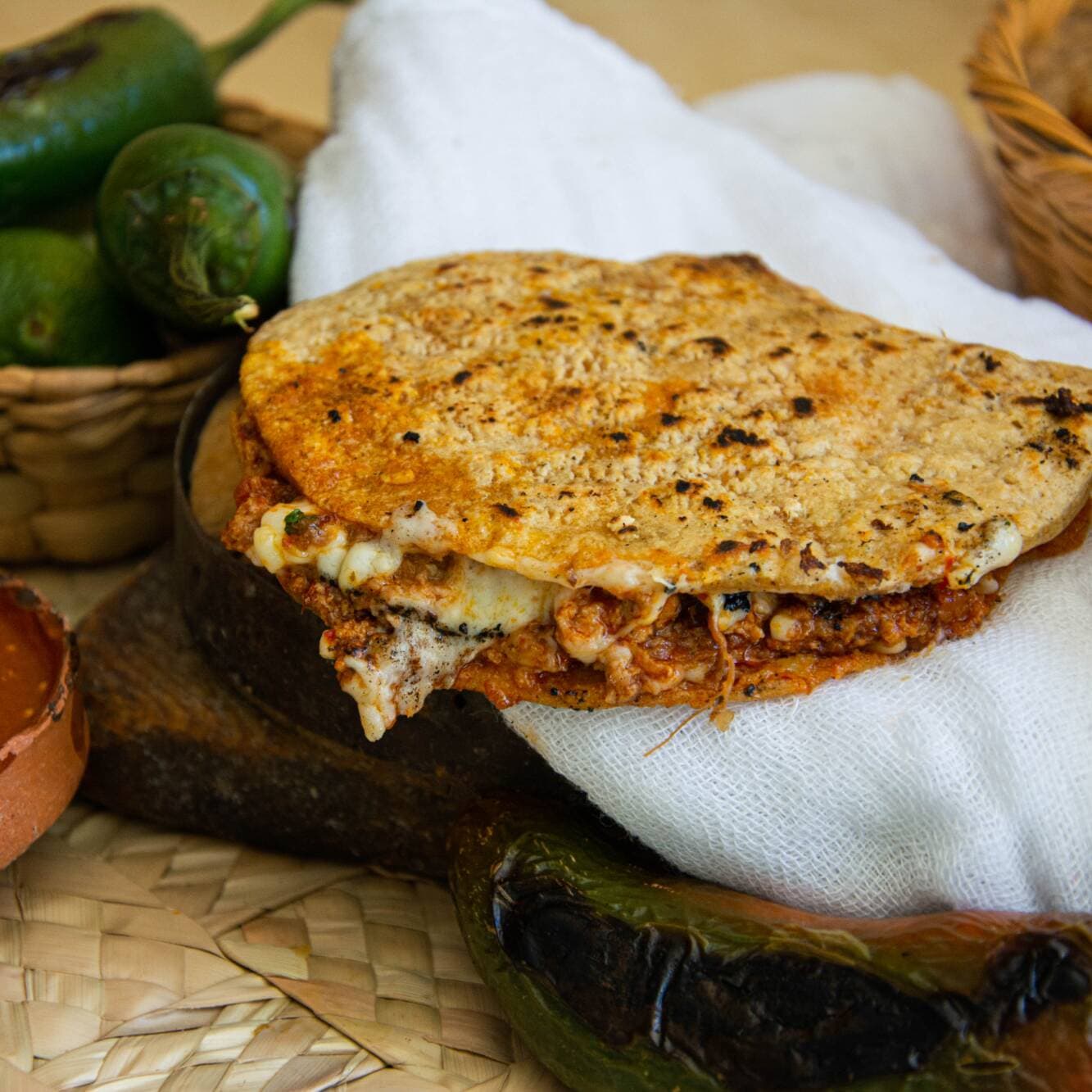 Gordita de Chorizo